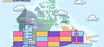 Gửi hàng đường biển Canada