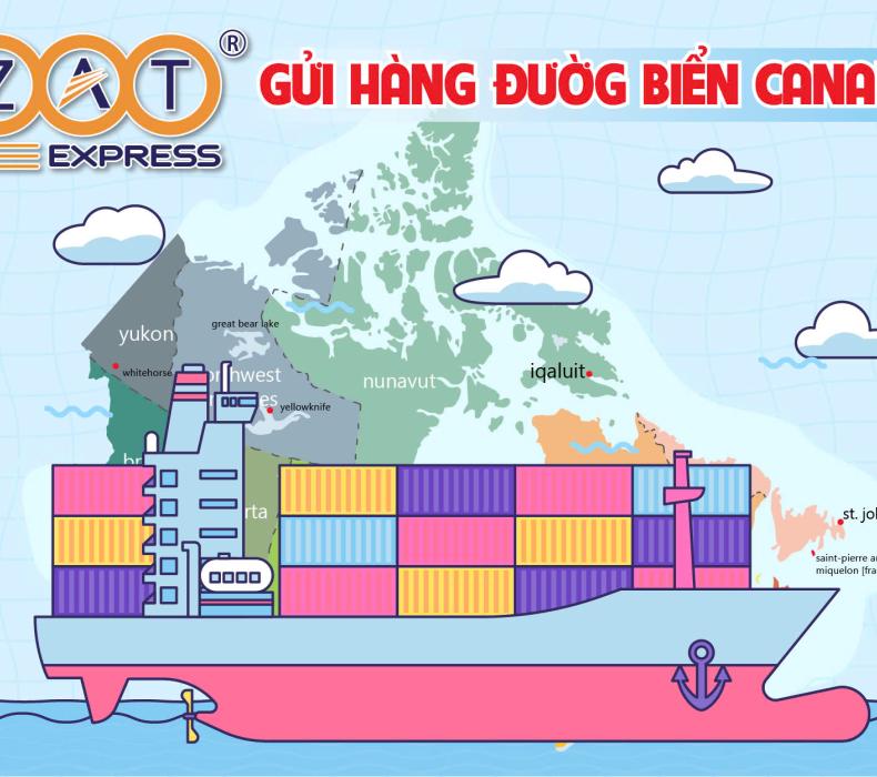Gửi hàng đường biển Canada